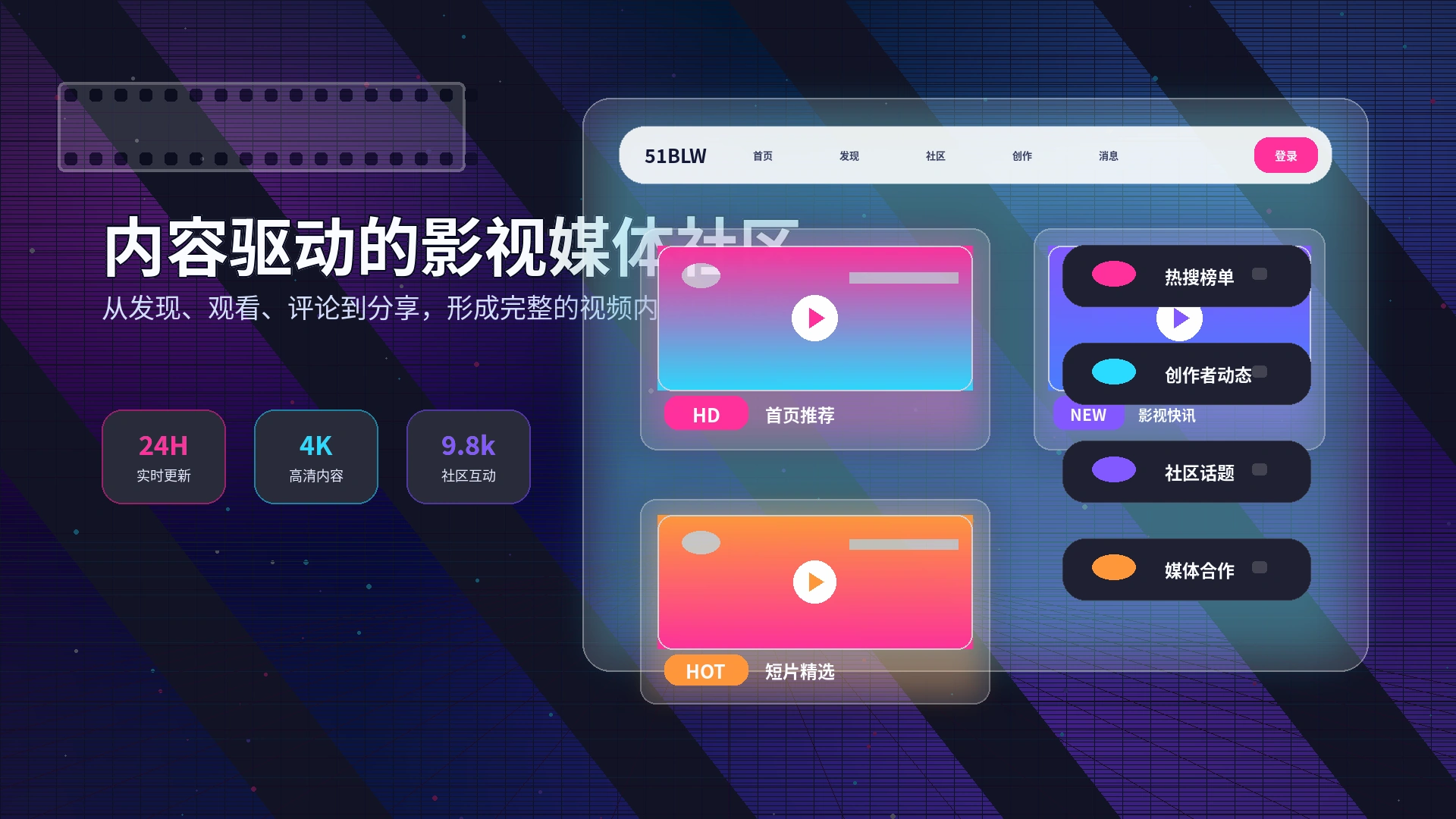 51吃瓜品牌中心与影视传媒服务